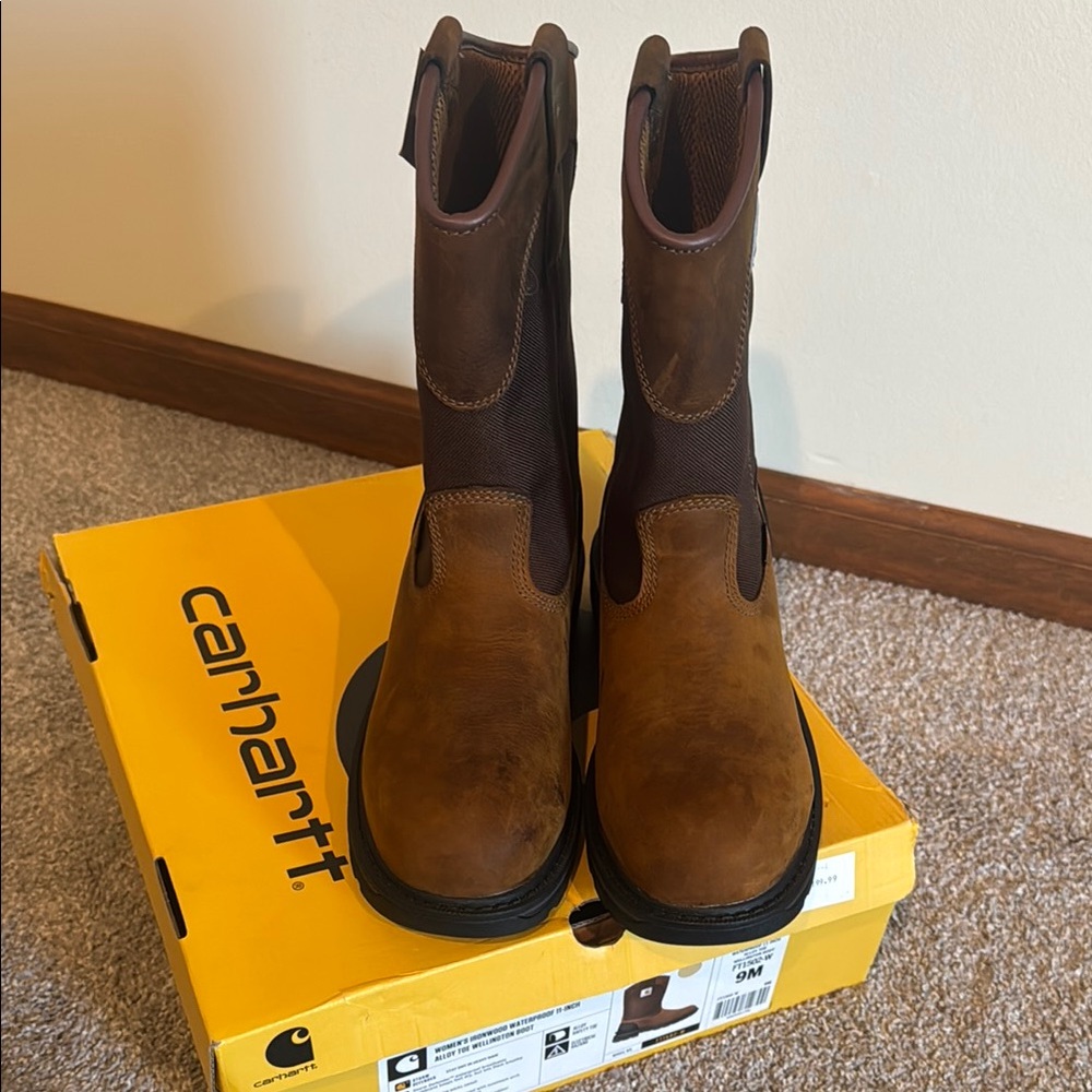 Carhartt Tan and Brown Work Boots - Picture 13 of 16